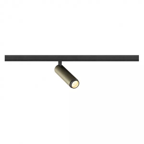 SLV - GRIP! S, spot rail 48V, cylindrique, 3000 K, 9,8W, DALI, 29�, bronze/noir (1008413)