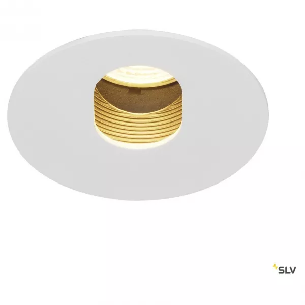 SLV - H-LIGHT, encastr� plafond blanc, COB LED 12W 2700K, ouverture oblong (114491)
