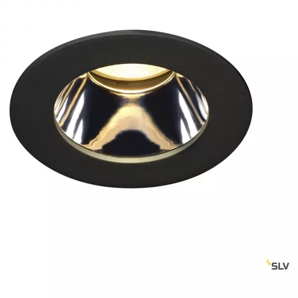 SLV - H-LIGHT, spot encastr�, noir, COB LED 12W, 2700K, avec r�flecteur (114500)