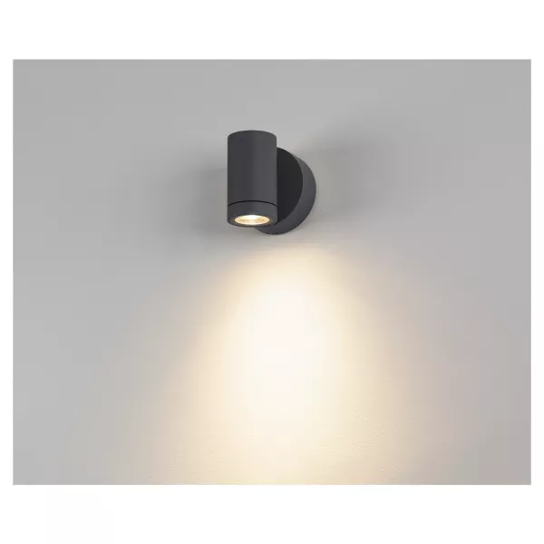 SLV - HELIA, applique ext�rieure, anthracite, LED, 8W, 3000K, IP55, variable (233225)