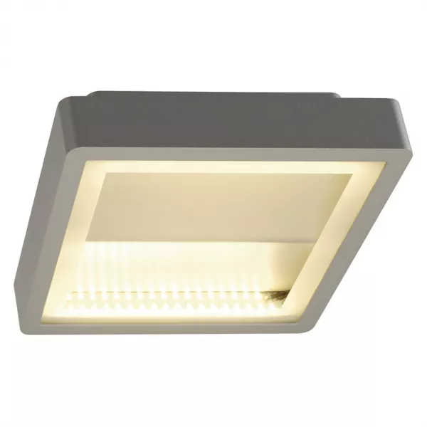 SLV - INDIGLA WING, gris argent, 2x36 SMD LED, 15W, 3000K, IP54 (230894)