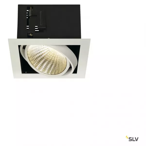 SLV - KADUX, encastr� carr�, LED XL, blanc, 29W, 3000K 30�, alim incluse (115731)
