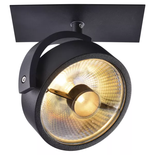 SLV - KALU 1 ES111 encastr�, noir, max 75W (113350)