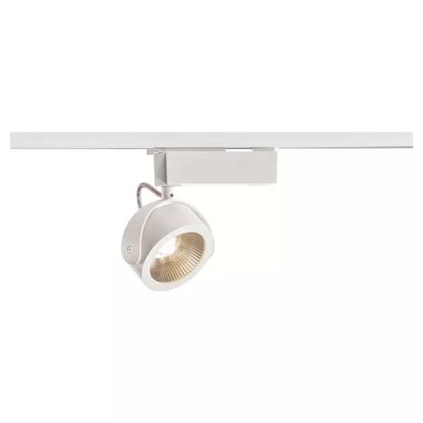 SLV - KALU LED, spot, blanc/noir, LED 17W 3000K, 24�, adaptateur rail 1 allu (1000766)