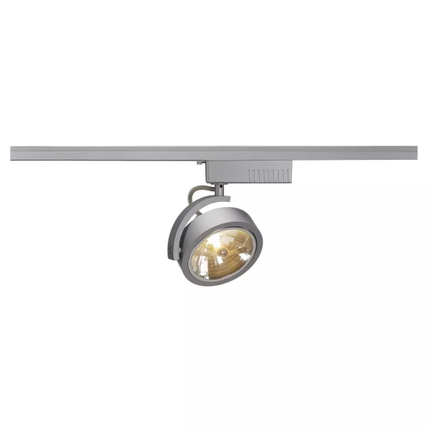 SLV - KALU TRACK QRB111 SPOT, gris argent QRB111, max 50W, adapt. 1 all. in (143464)