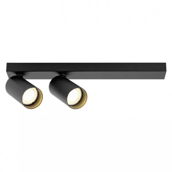 SLV - KAMI, plafonnier, int�rieur, double, long, 10W, GU10, noir/noir (1007733)