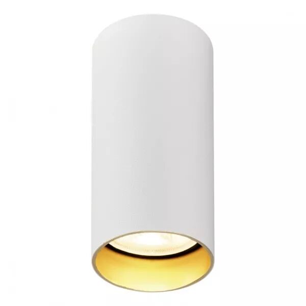 SLV - KAMI, plafonnier, int�rieur, rond, simple, 10W, GU10, blanc mat/or (1007710)