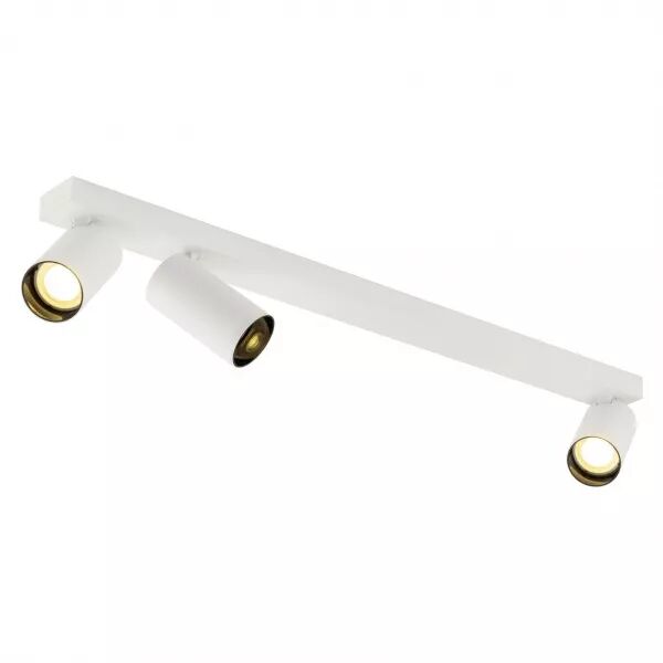 SLV - KAMI, plafonnier, int�rieur, triple, long, 10W, GU10, blanc/noir (1007736)