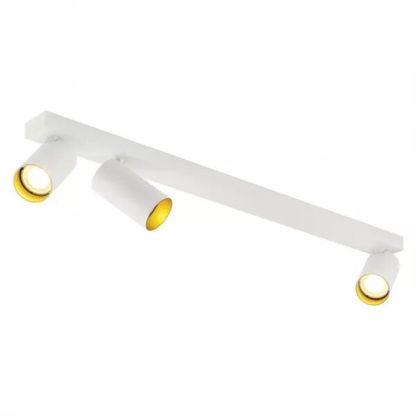 SLV - KAMI, plafonnier, int�rieur, triple, long, 10W, GU10, blanc/or (1007734)
