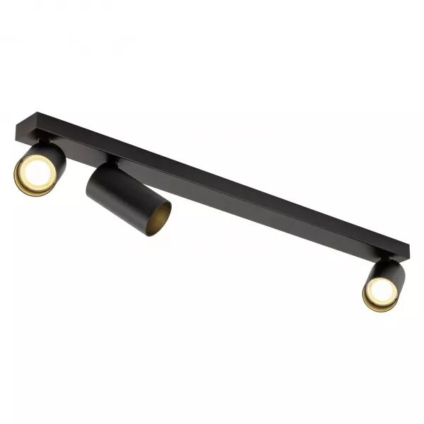 SLV - KAMI, plafonnier, int�rieur, triple, long, 10W, GU10, noir (1007739)