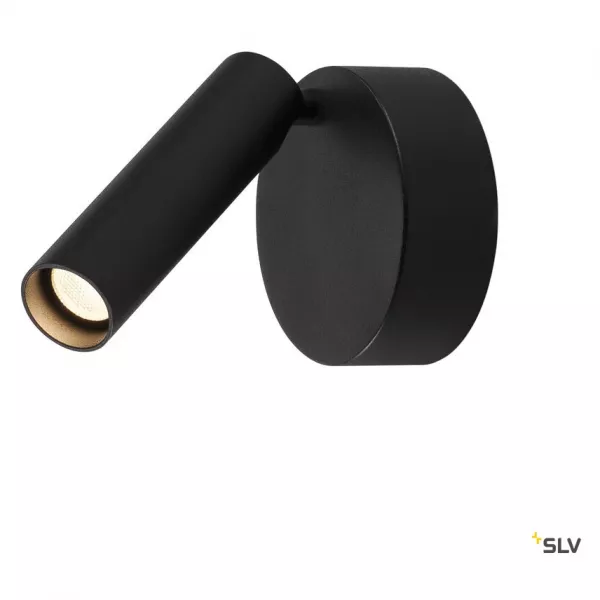 SLV - KARPO 30, applique et plafonnier int�rieur, noir, LED, 9W, 3000K, variable (1001495)