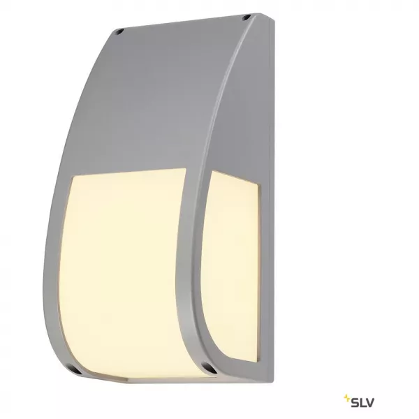SLV - KERAS ELT, applique ext�rieure, gris argent, E27, 25W max, IP54 (227174)