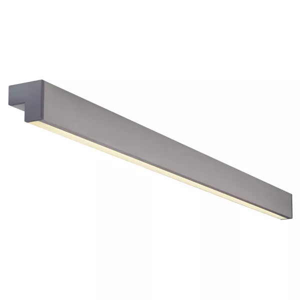 SLV - L-LINE 120, applique et plafonnier, gris argent, T5 �co. �nergie, 28W (157424)
