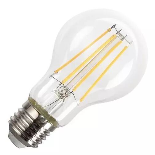SLV - LED A60, ampoule LED, transparent, E27, 8W, 2700 K (1008643)