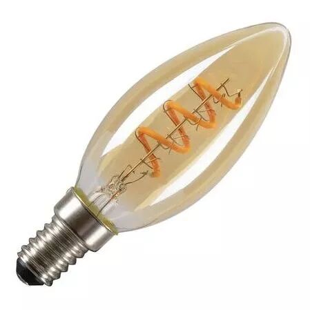 SLV - LED C35, ampoule LED, or, E14, 2W, 2200 K (1008648)