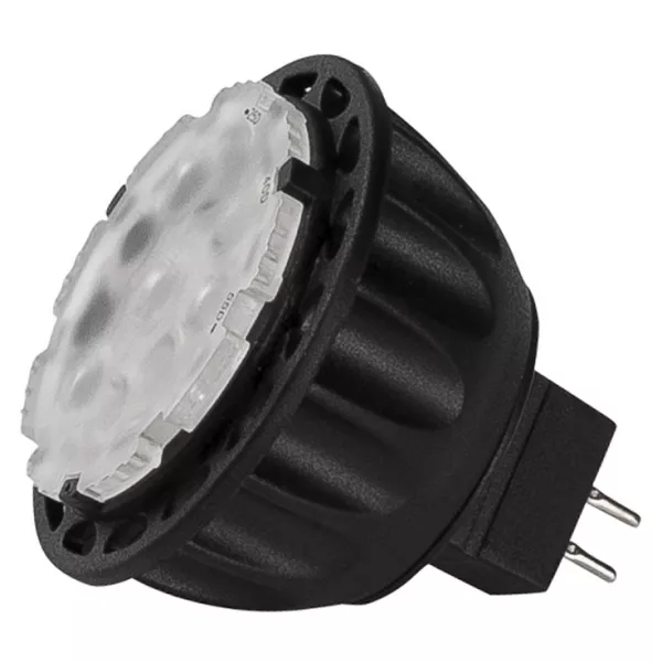 SLV - LED GX5,3, GU5,3, 12V, 3000K, IRC>90, noir (560593)
