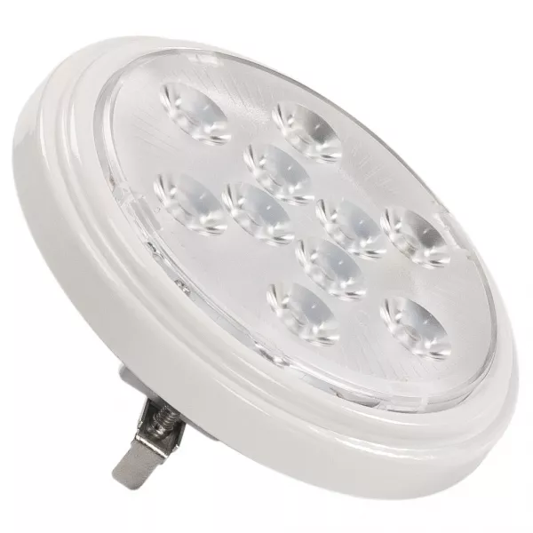 SLV - LED QR111 G53, 13�, blanc, 9W, 2700K, 800lm (560632)