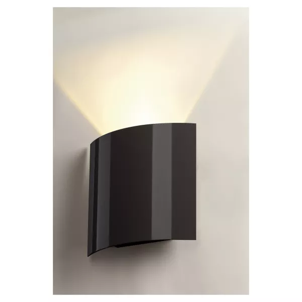 SLV - LED SAIL, applique int�rieure, noir laqu�, LED, 3,5W, 3000K (151600)
