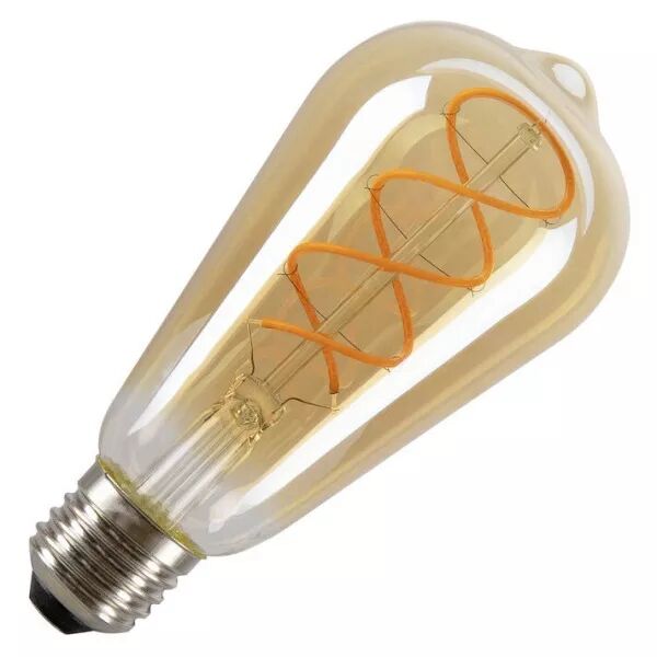 SLV - LED ST64, ampoule LED, or, E27, 4W, 1800 K (1008645)