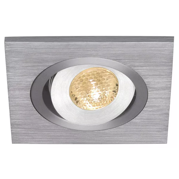SLV - LELEX 1 encastr�, carr�, alu bross�, LED 3000K (111872)