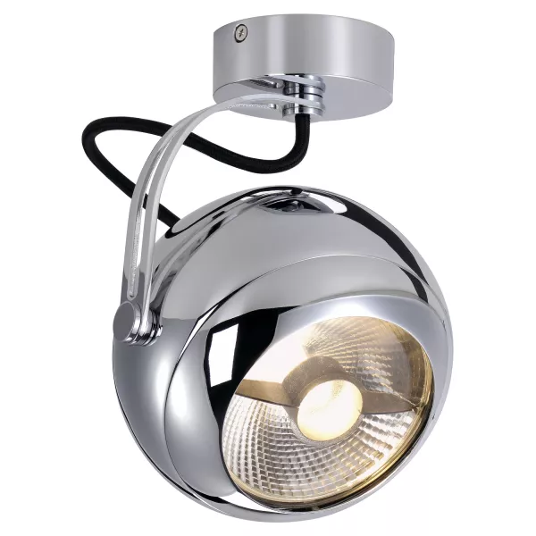SLV - LIGHT EYE�, applique et plafonnier, chrome, GU10, max 75W (149042)