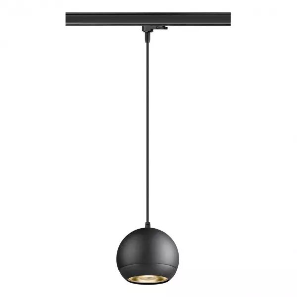 SLV - LIGHT EYE� 150, suspension pour rail 3 allumages, GU10, L150 cm, 13W, noir mat (1008176)