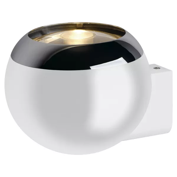 SLV - LIGHT EYE� 90, applique, blanc/chrome, GU10/QPAR111 max 75W (149032)