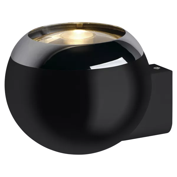 SLV - LIGHT EYE� 90, applique, noir/chrome, GU10/QPAR111 max 75W (149030)