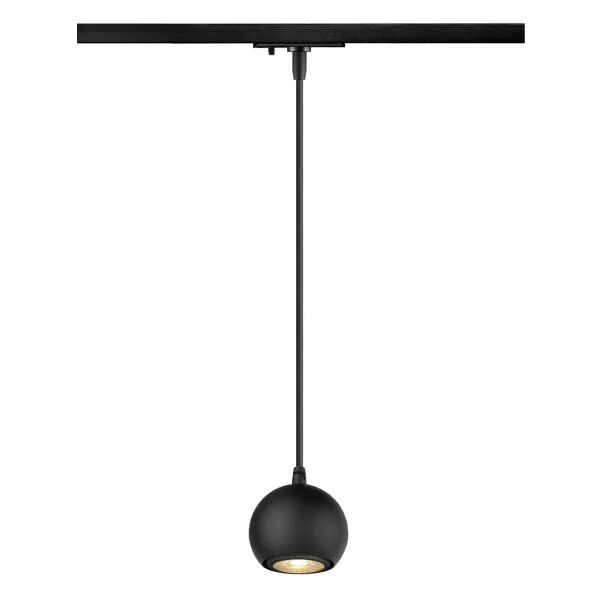 SLV - LIGHT EYE� 90, suspension pour rail 1 allumage, GU10, L150cm, 6W, noir mat (1008168)
