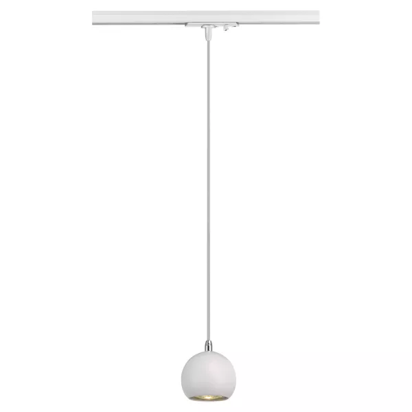 SLV - LIGHT EYE� SUSPENSION, blanc/chrome, GU10, max 50W, adapt 1 all inclus (144021)
