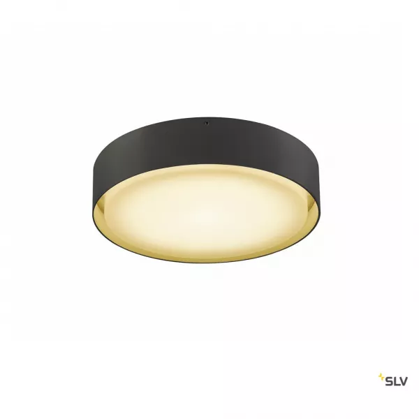 SLV - LIPA, plafonnier, anthracite, LED 24W 3000/4000K, IP54 (1001856)