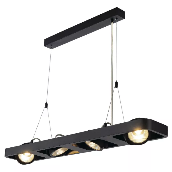 SLV - LYNAH, suspension int�rieure, noir, LED, 56W, 3000K (1000412)