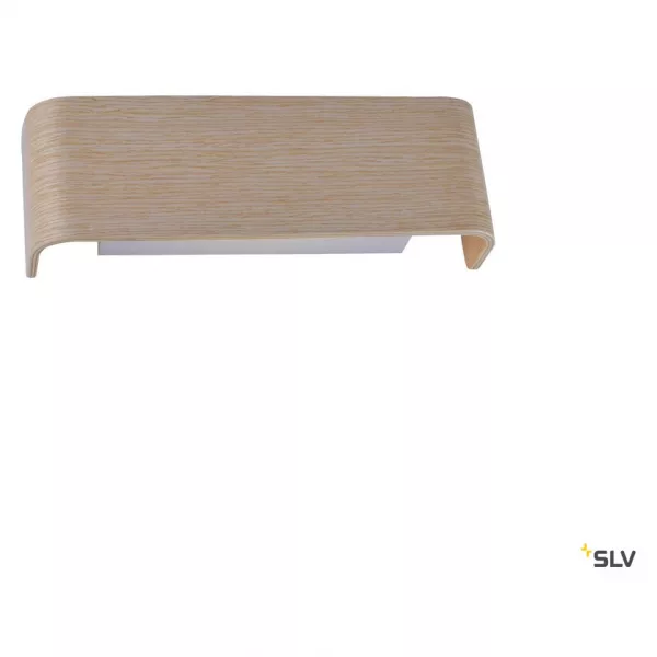 SLV - MANA, abat-jour 29 cm, bois, blanc (1000622)