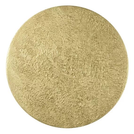 SLV - MANA 40, abat-jour, rond, texture lune, H : 2,2 cm, or (1008205)