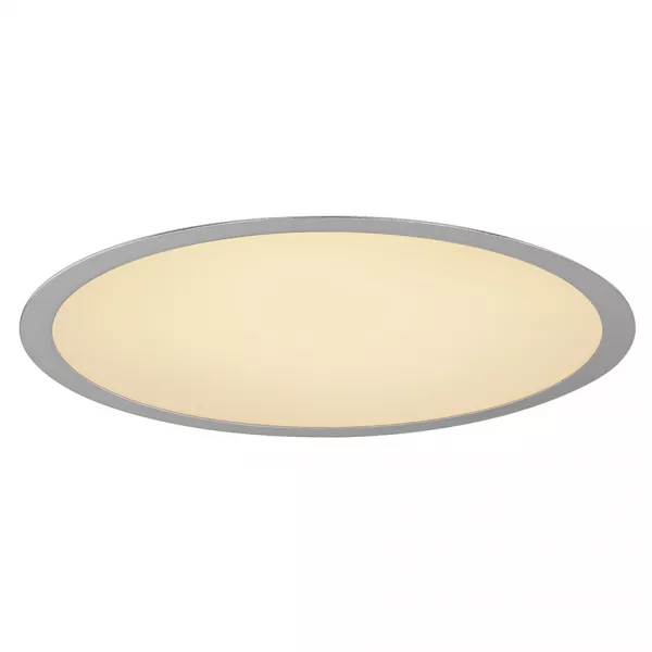 SLV - MEDO 30 LED avec cadre, encastr� de plafond, gris argent, 3000K (135014)