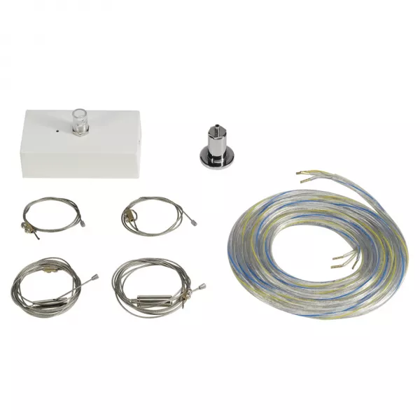 SLV - MEDO 60, kit de suspension, 1,5m, blanc (133831)