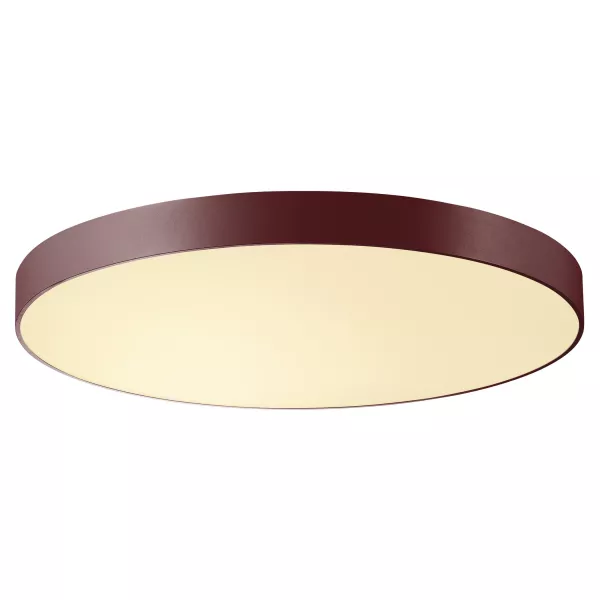 SLV - MEDO 90, plafonnier int�rieur, rond, bordeaux, LED, 119W, 3000K, variable 1-10V (135176)