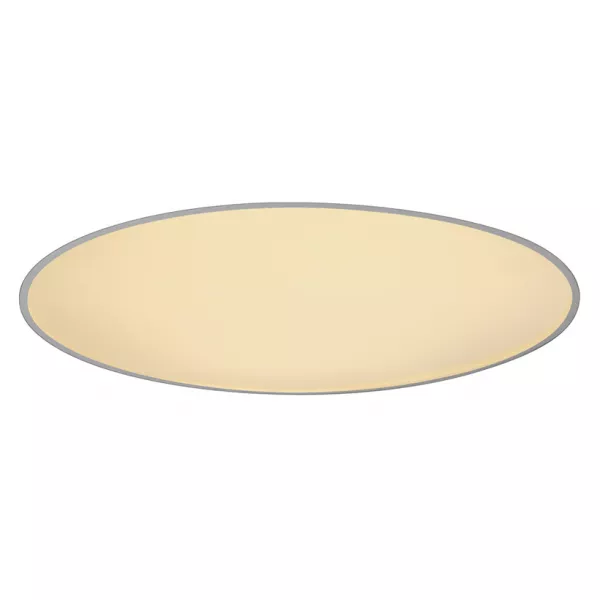 SLV - MEDO 90 LED avec cadre, encastr� de plafond, gris argent, 3000K (135164)