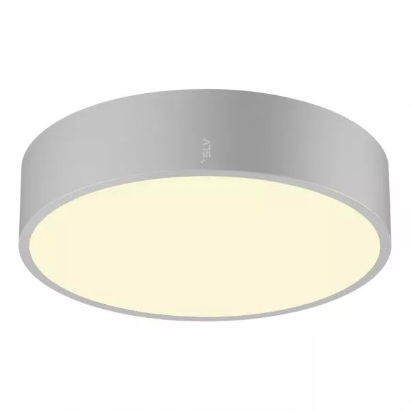 SLV - MEDO� 30, applique et plafonnier, int�rieur, rond, gris, LED, 12W, IP 50, IK02 (1007318)