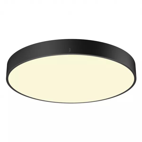 SLV - MEDO� 60, applique et plafonnier, int�rieur, rond, noir, LED, 39W, IP 50, IK02 (1007322)