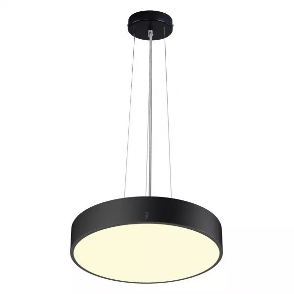 SLV - MEDO� PRO 40, applique et plafonnier, int�rieur, rond, noir, LED, 19W, IP 50 (1007298)