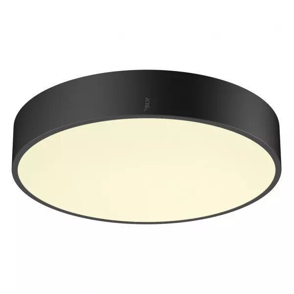 SLV - MEDO� PRO 40, applique et plafonnier, int�rieur, rond, noir, LED, 19W, UGR <19 (1007296)