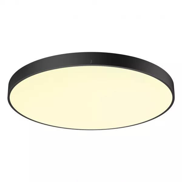 SLV - MEDO� PRO 90, plafonnier, int�rieur, rond, noir, LED, 74W, IP 50, IK02, UGR <19 (1007312)