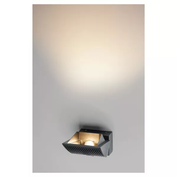 SLV - MERADO FLOOD, applique int�rieure, noir, LED, 40W, 3000K, variable (1001469)