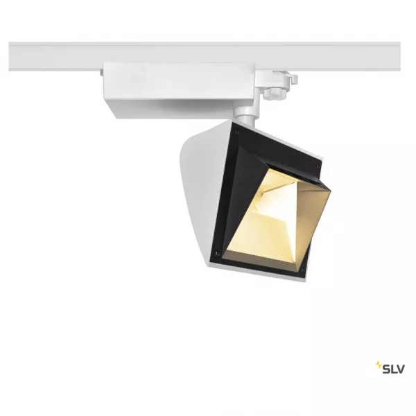 SLV - MERADO FLOOD, blanc, LED 40W, 4000K, 40�, adaptateur 3 all inclus (1001474)