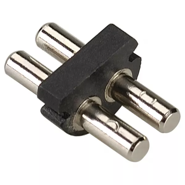 SLV - MINI ALU TRACK connecteur, chrome, max 12,5A (186522)