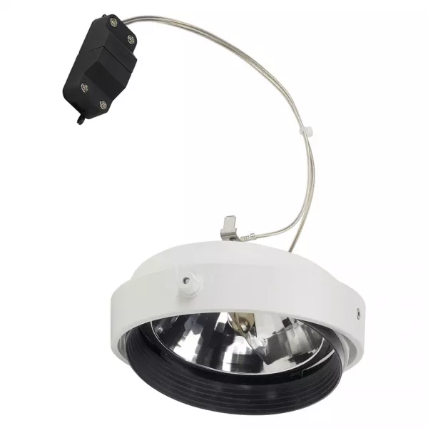 SLV - MODULE QRB, pour cadre d\'installation AIXLIGHT PRO, blanc mat , max 75 (115001)
