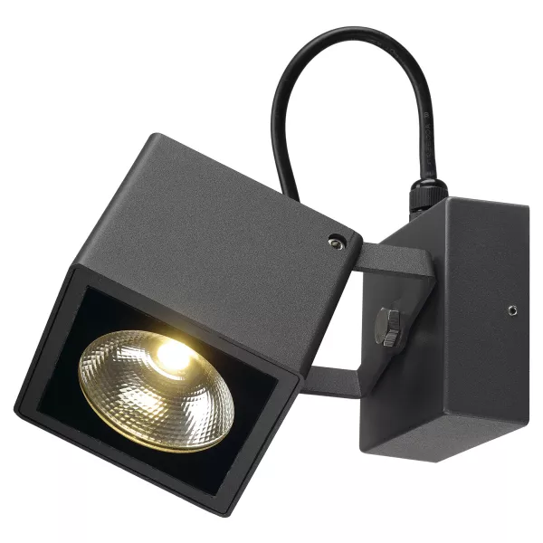 SLV - NAUTILUS 10 (BIG NAUTILUS SQUARE LED), applique, anthracite, 17W, LED 3000K (231055)