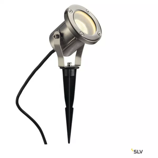 SLV - NAUTILUS 10 (NAUTILUS PIQUET) Inox 316, GU10, max 35W fiche et c�ble 1,5 m incl (229740)