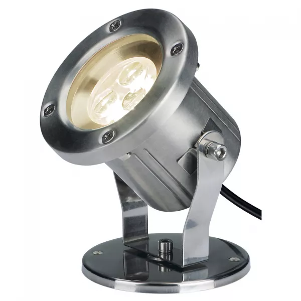 SLV - NAUTILUS LED 304B, inox bross�, 3x1W 3000K, IP55 (230802)